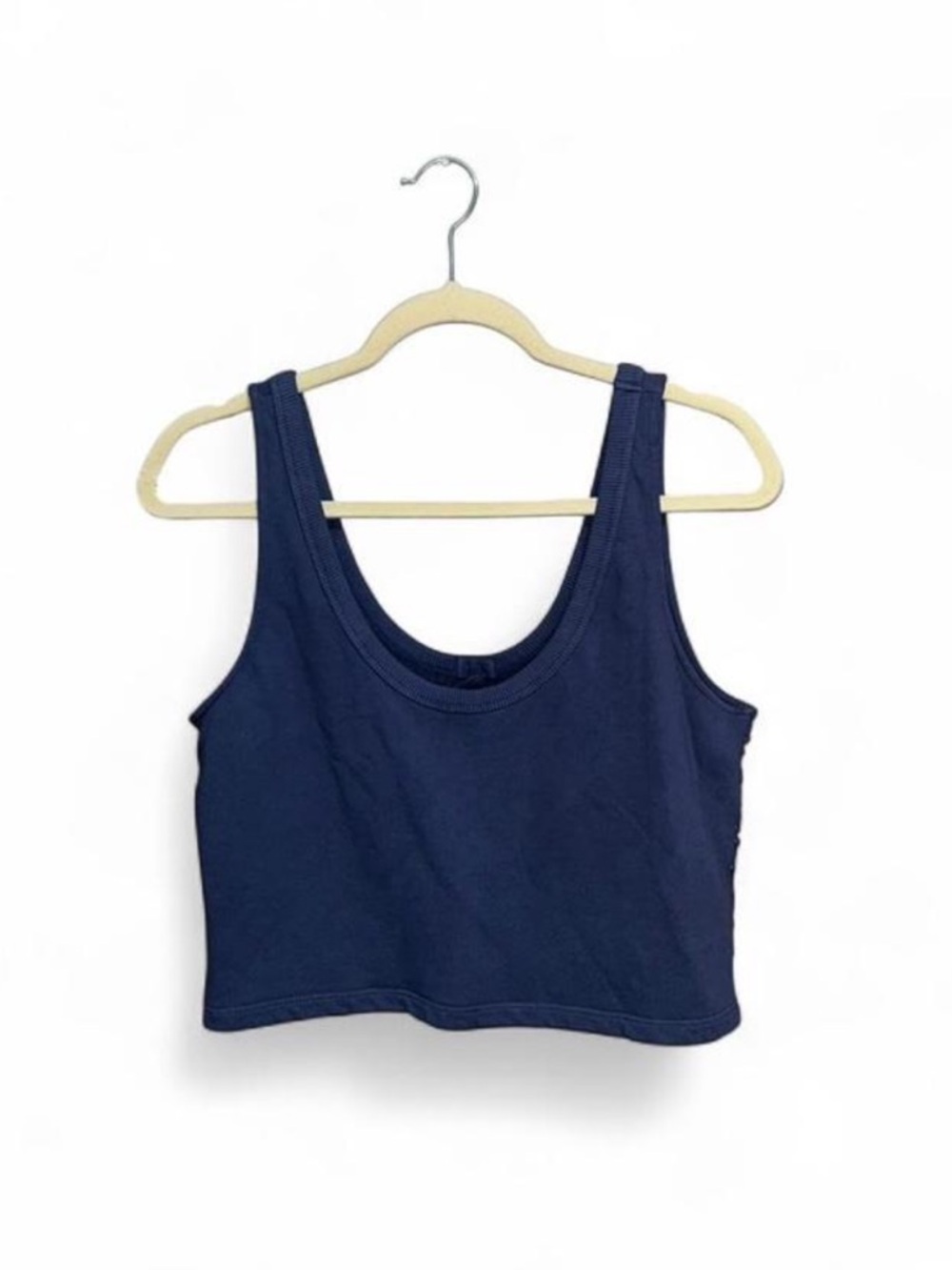 Aerie Women’s Navy Blue Scoop Neck Casual Lounge Summer Tank Top Size Medium